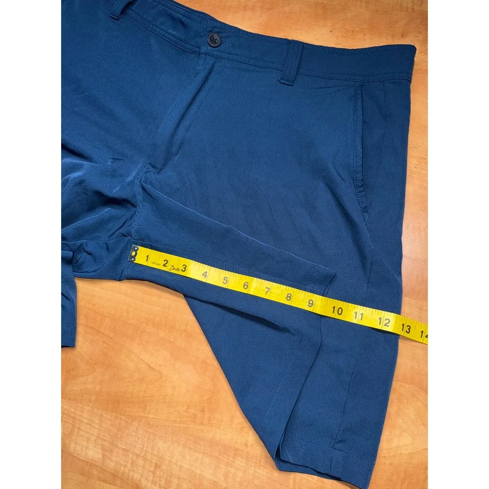 Magellan Outdoors Fish Gear‎ Mens Blue Water Repellent Fishing Shorts Size 38